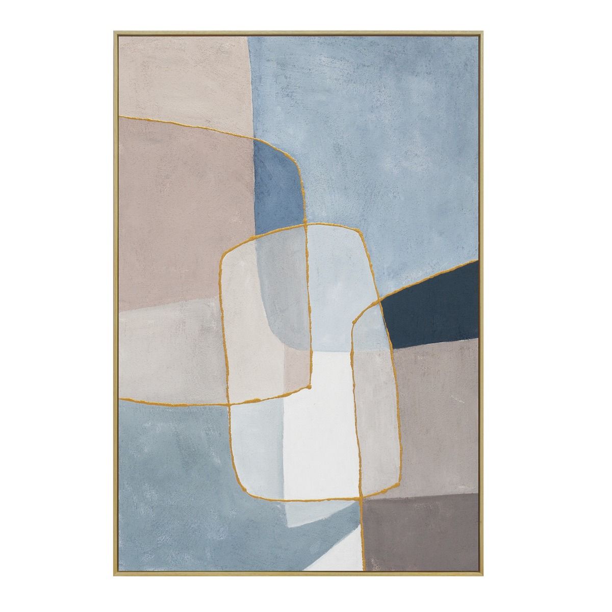 Palette Glass Mosaic Hand Painted Framed Diptych from Home Trends & Design - Luna Furniture