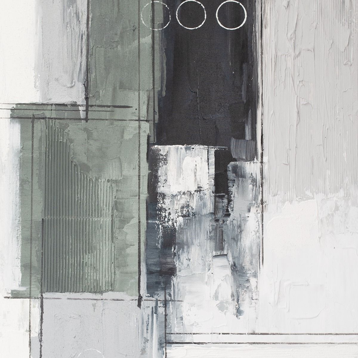 Palette Linear Landscape Hand Painted Framed Diptych from Home Trends & Design - Luna Furniture