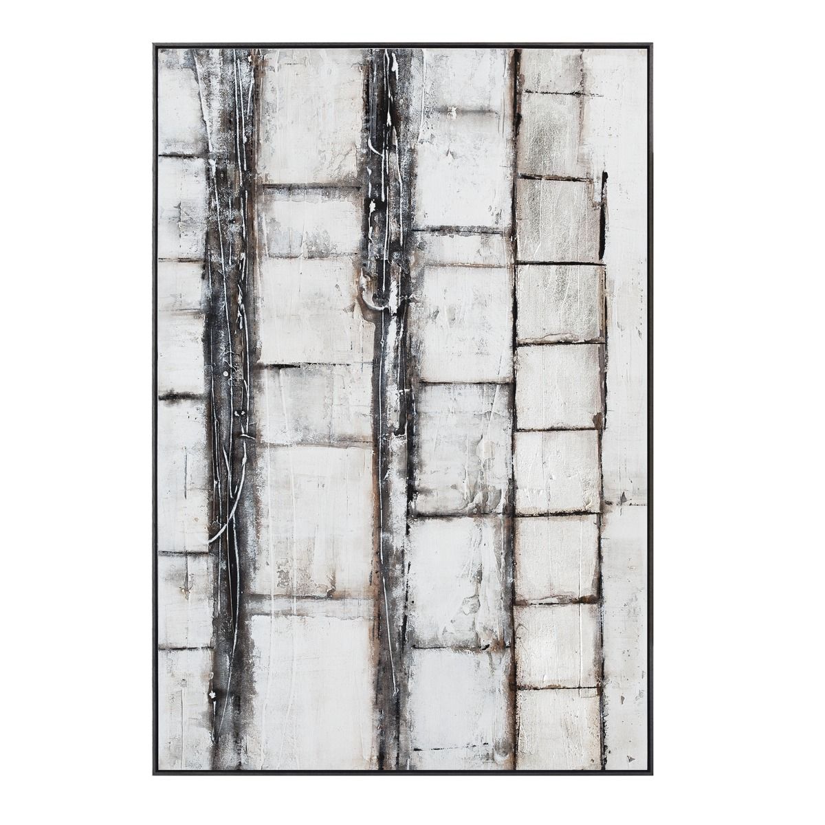 Palette Nature Canvas Hand Painted Framed Diptych from Home Trends & Design - Luna Furniture