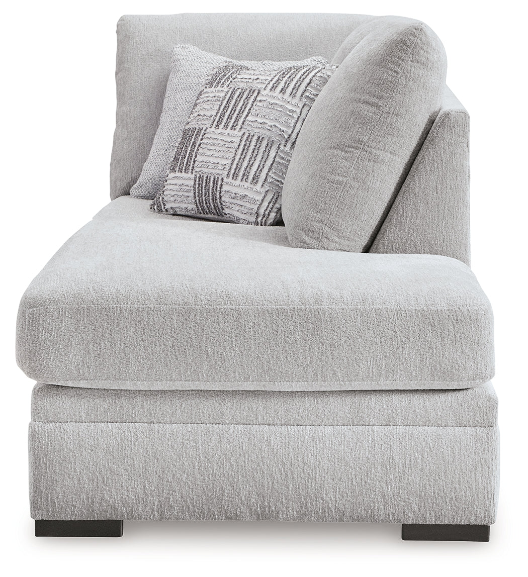 Gabyleigh Nickel Right-Arm Facing Corner Chaise from Ashley Furniture - Luna Furniture