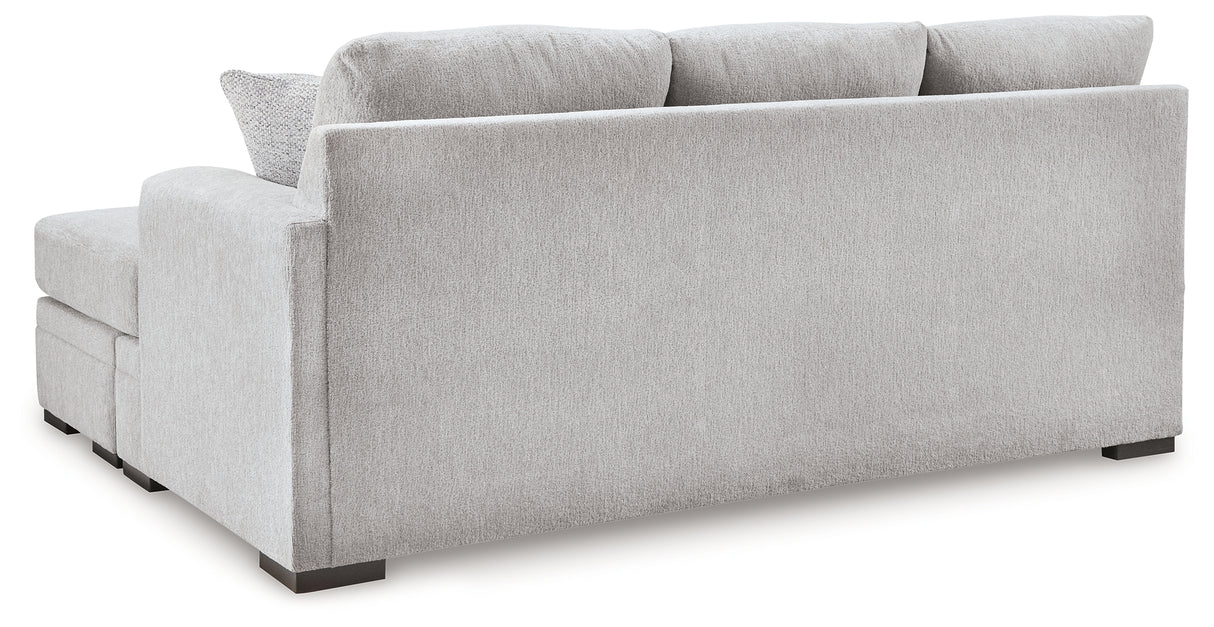 Gabyleigh Nickel Right-Arm Facing Sofa Chaise from Ashley Furniture - Luna Furniture