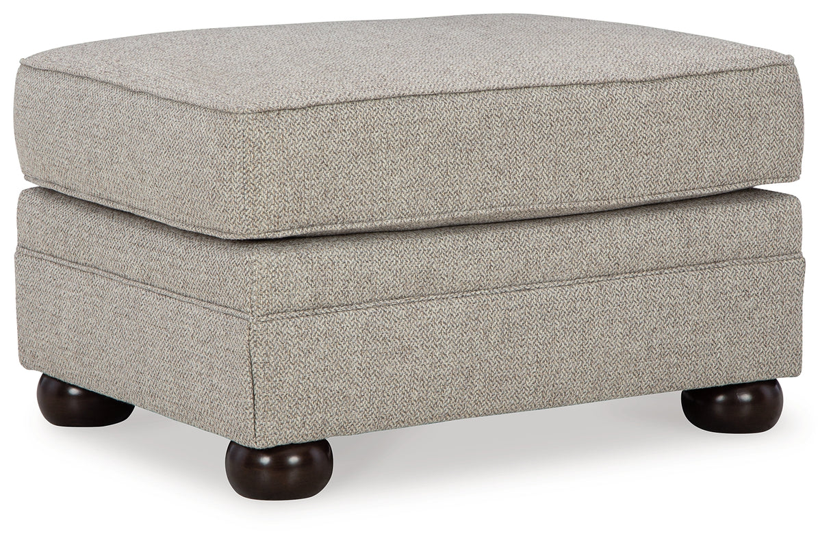 Gaelon Sofa, Loveseat, Chair and Ottoman in Dune from Ashley Furniture - Luna Furniture