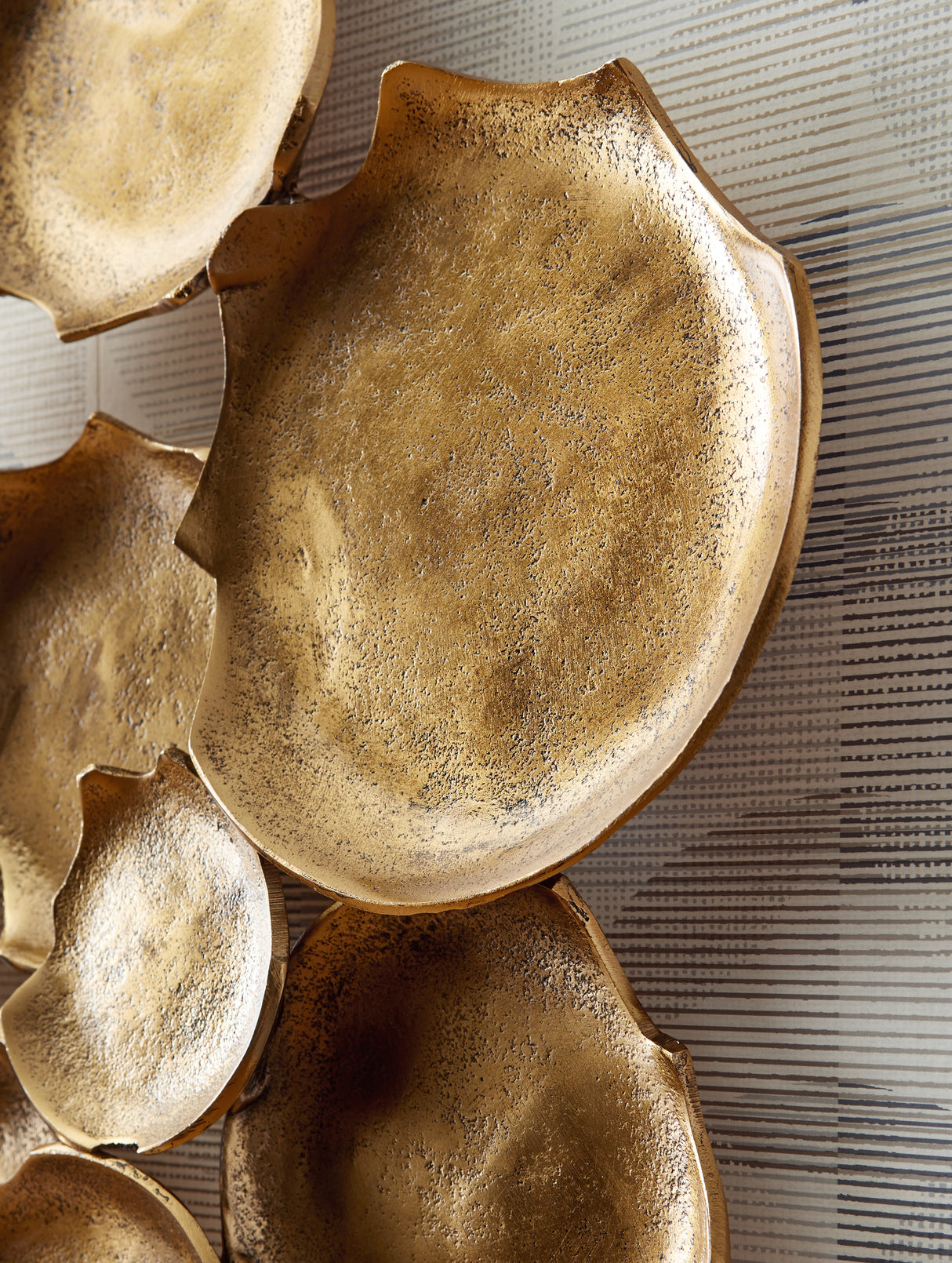 Gageton Antique Gold Finish Wall Decor from Ashley - Luna Furniture