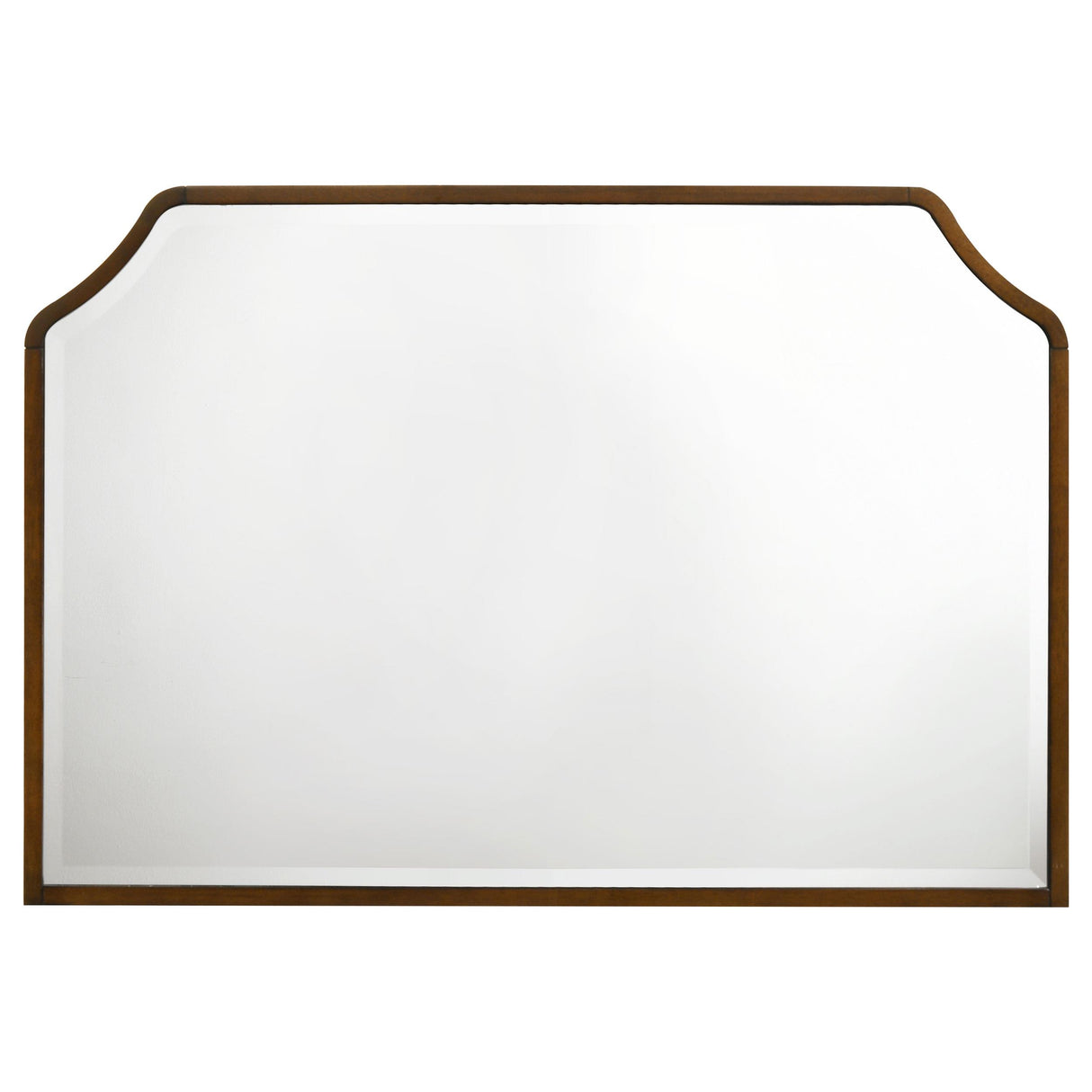 Garland Brown Cherry Dresser Mirror from Coaster - Luna Furniture