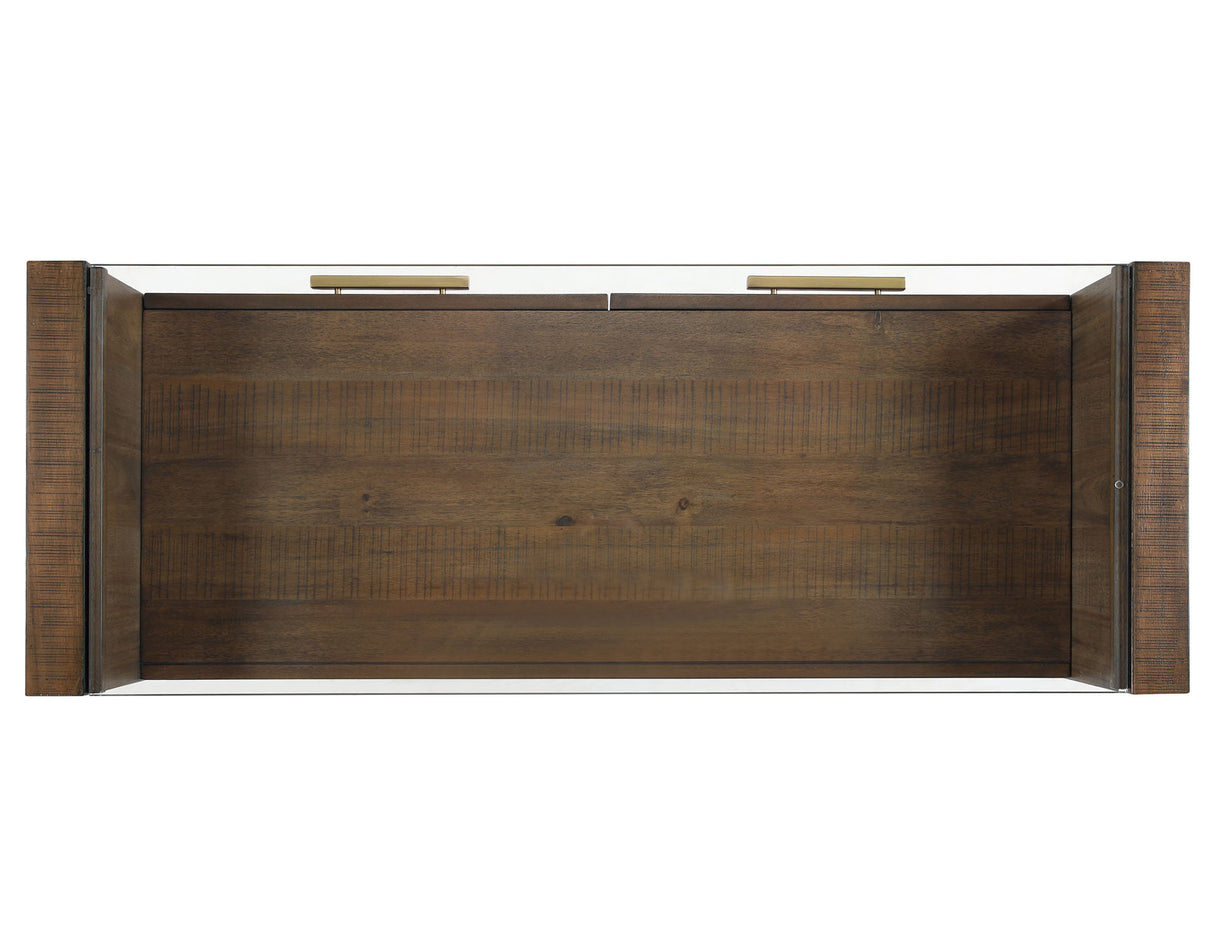 Garland Glass Top Sofa Table from Steve Silver - Luna Furniture