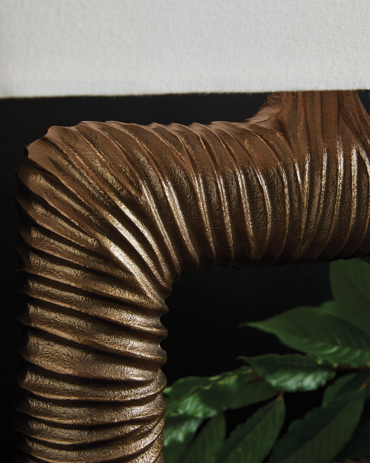 Garronby Antique Brass Finish Table Lamp from Ashley - Luna Furniture