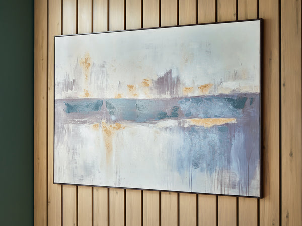 Gatesford Blue/White/Tan Wall Art