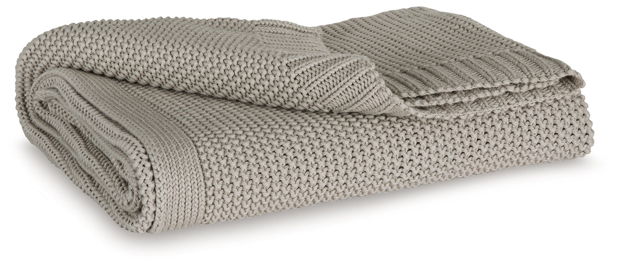 Gayelery Gray Throw (Set of 3) from Ashley - Luna Furniture