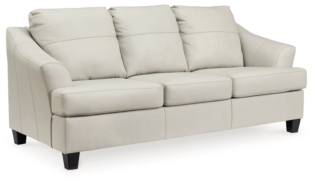 Genoa Queen Sofa Sleeper, Oversized Chair and Ottoman from Ashley - Luna Furniture