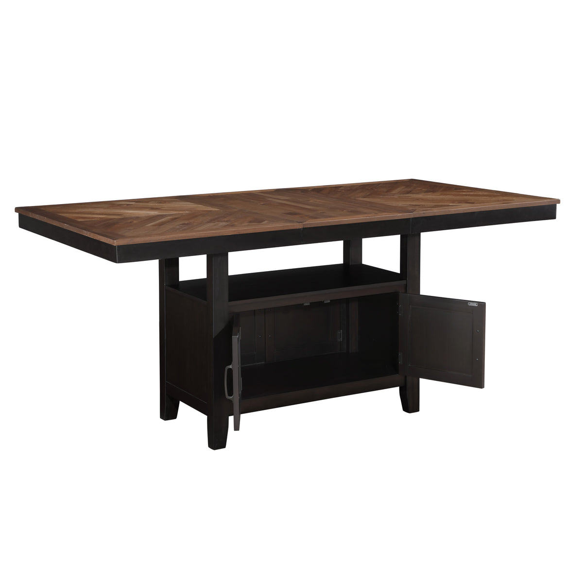 Bermuda 5-Piece Counter Dining Set in Black from Steve Silver - Luna Furniture