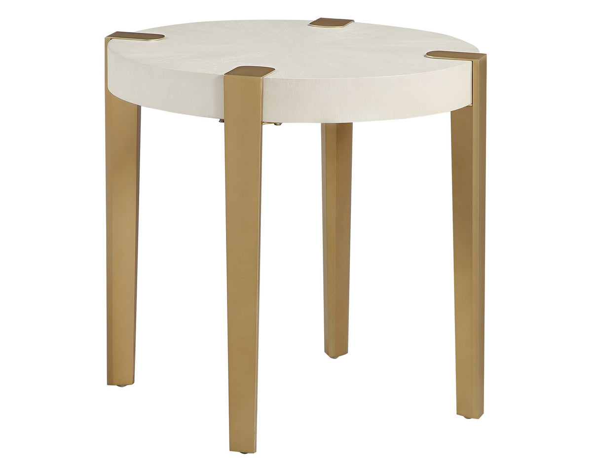 Gracie 3-Piece Table Set, White from Steve Silver - Luna Furniture
