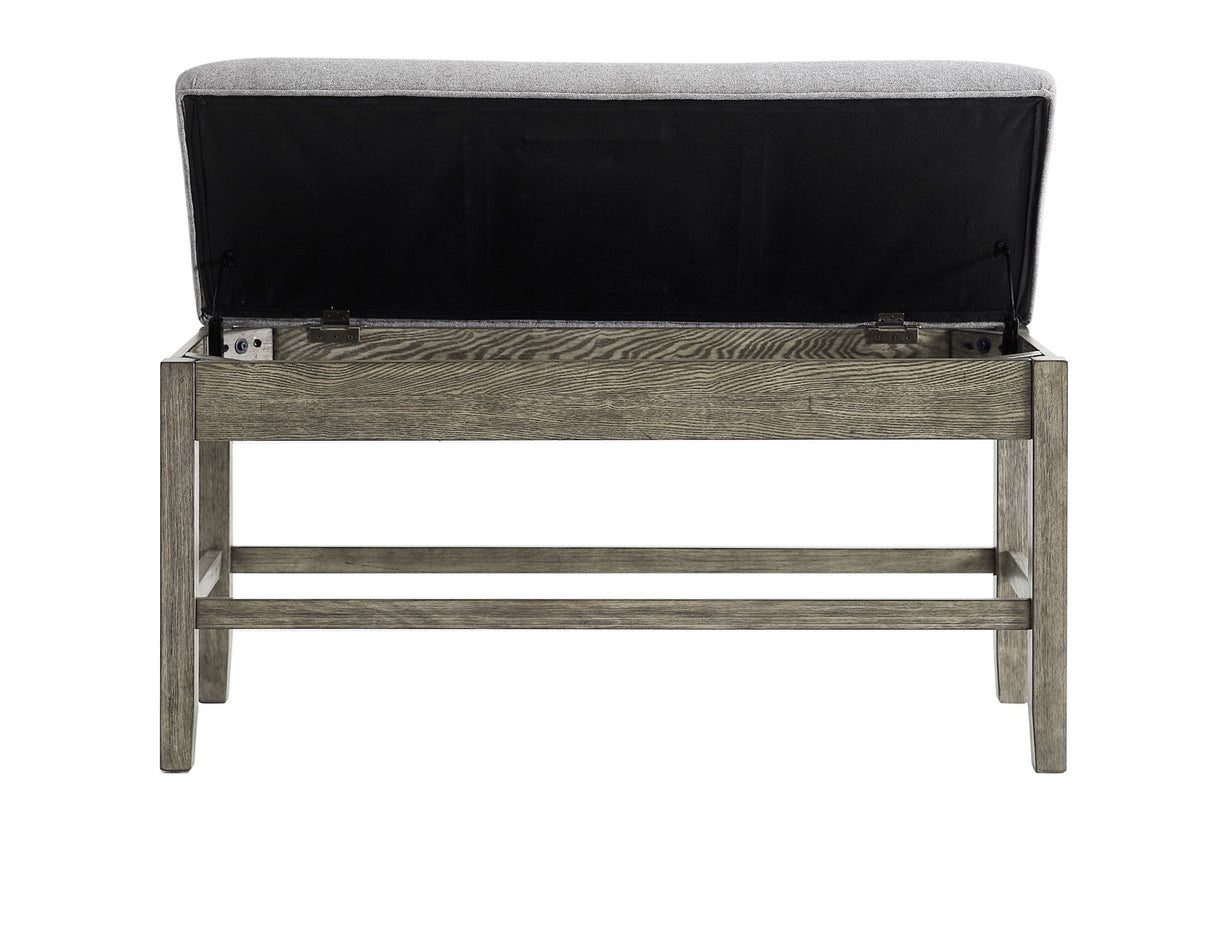 Grayson Storage Counter Bench from Steve Silver - Luna Furniture