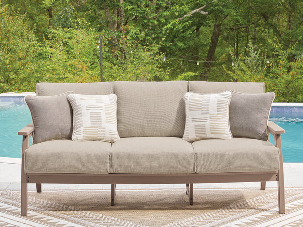 Grover Beach Driftwood Outdoor Sofa with Cushion