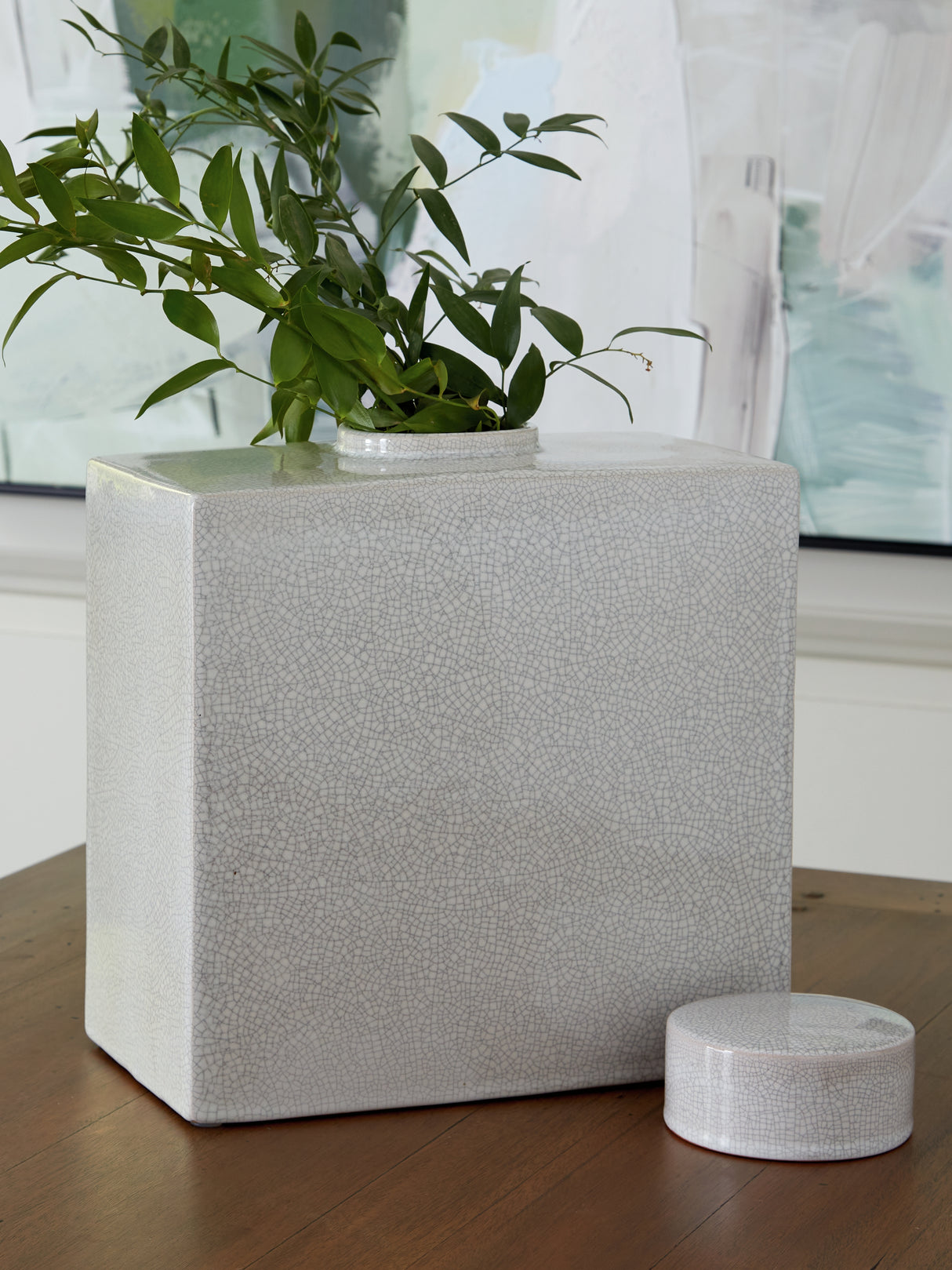 Haddworth Antique White Jar from Ashley - Luna Furniture