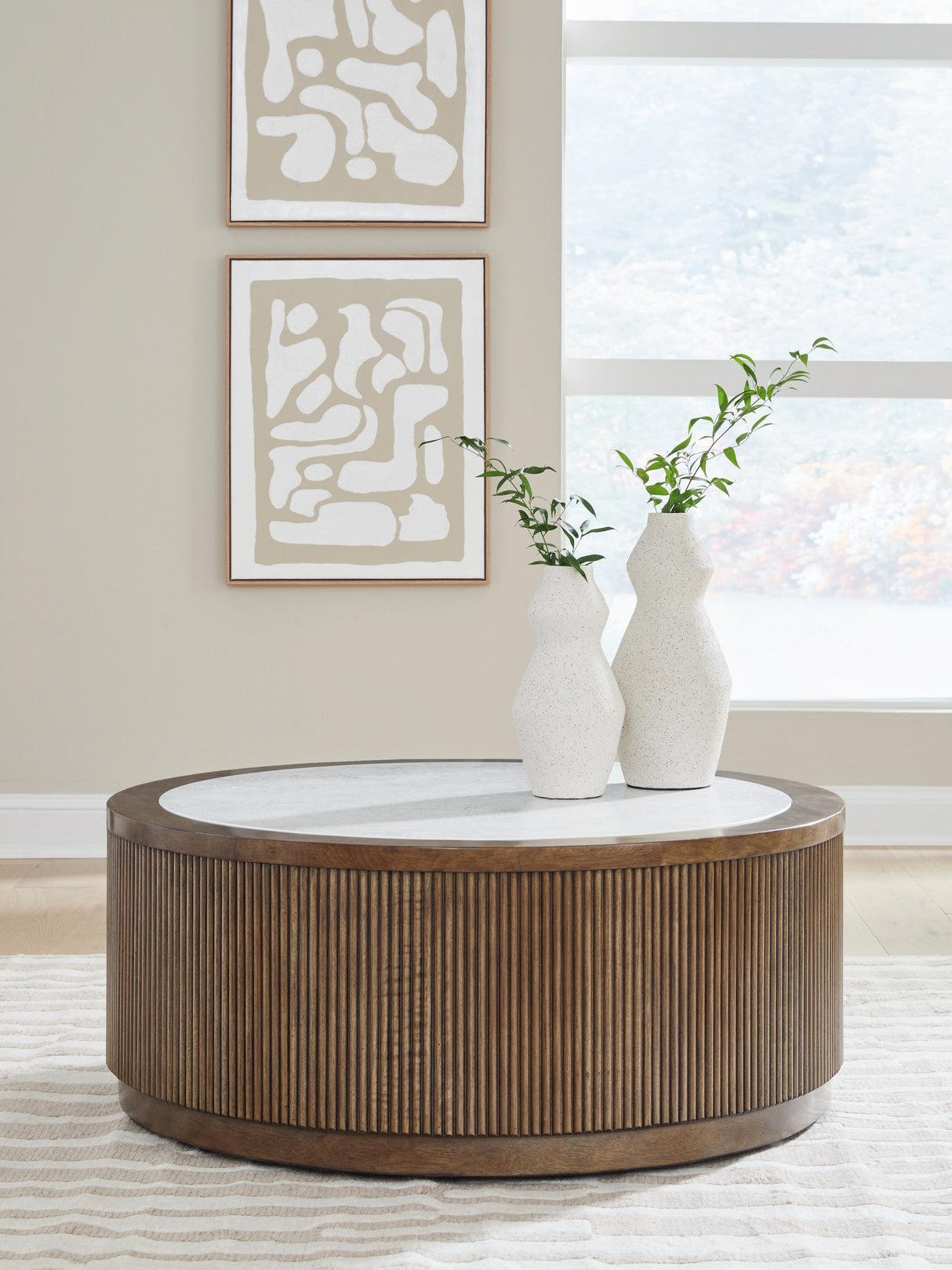 Hadonna Brown Coffee Table from Ashley Furniture - Luna Furniture