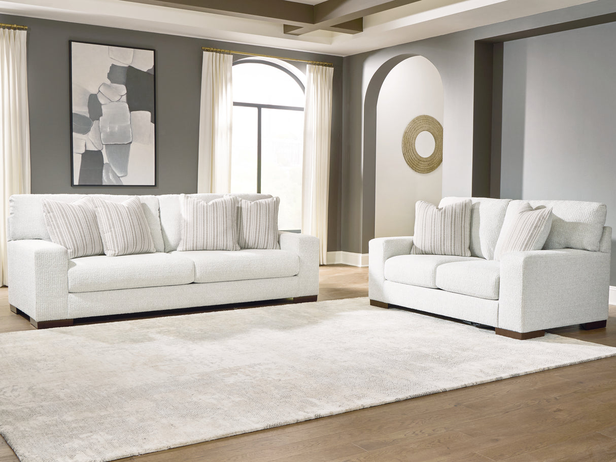 Hartside Frosted Sofa and Loveseat from Ashley - Luna Furniture