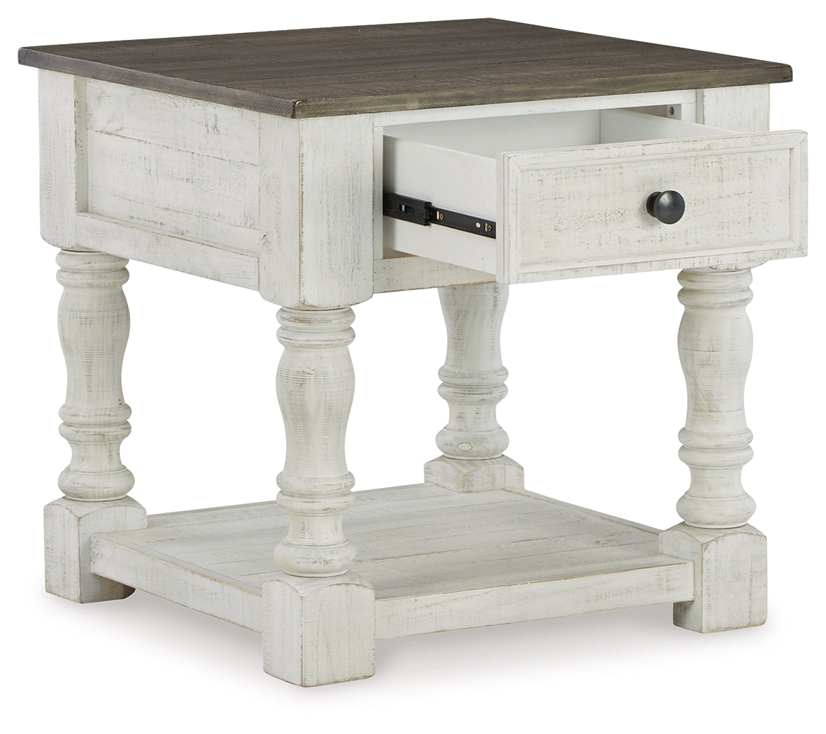 Havalance White/Gray Coffee Table with 2 End Tables from Ashley - Luna Furniture