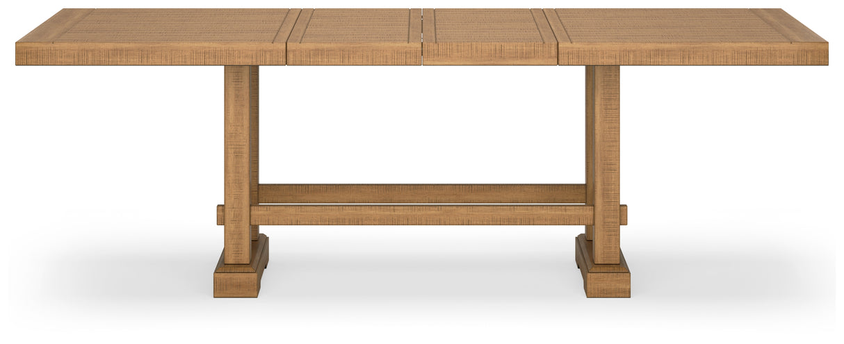 Havonplane Counter Height Dining Table and 10 Barstools in Brown from Ashley - Luna Furniture