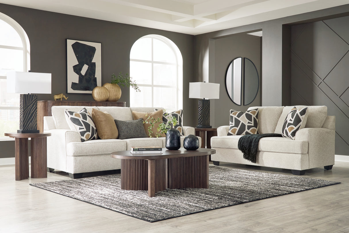 Heartcort Sofa and Loveseat in Quartz from Ashley - Luna Furniture