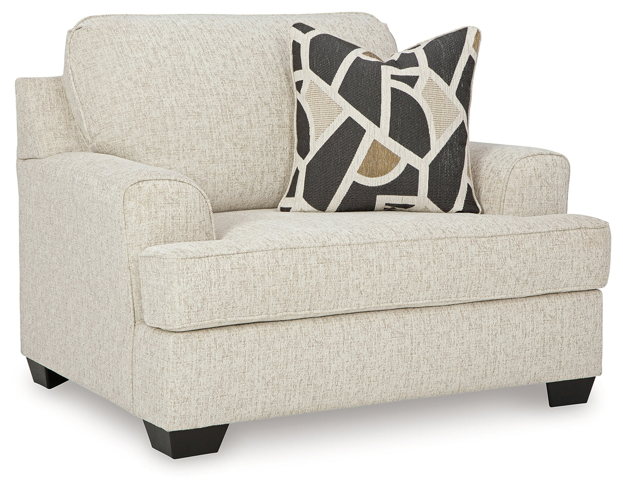Heartcort Sofa, Loveseat, Chair and Ottoman in Quartz from Ashley - Luna Furniture