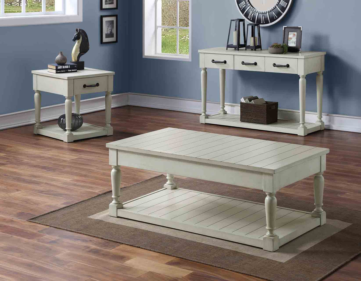 Hemingway 3-Piece Cocktail Table Set(Lift-Top Cocktail & Two End Tables) from Steve Silver - Luna Furniture