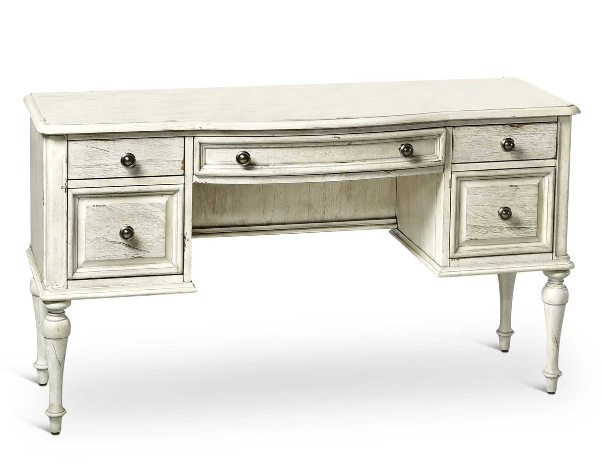Highland Park Cathedral White Vanity Desk (Desk Only) from Steve Silver - Luna Furniture