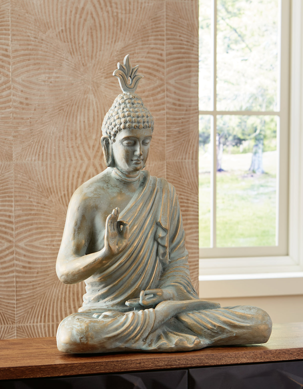 Hosgrove Verigris Patina Sculpture from Ashley - Luna Furniture