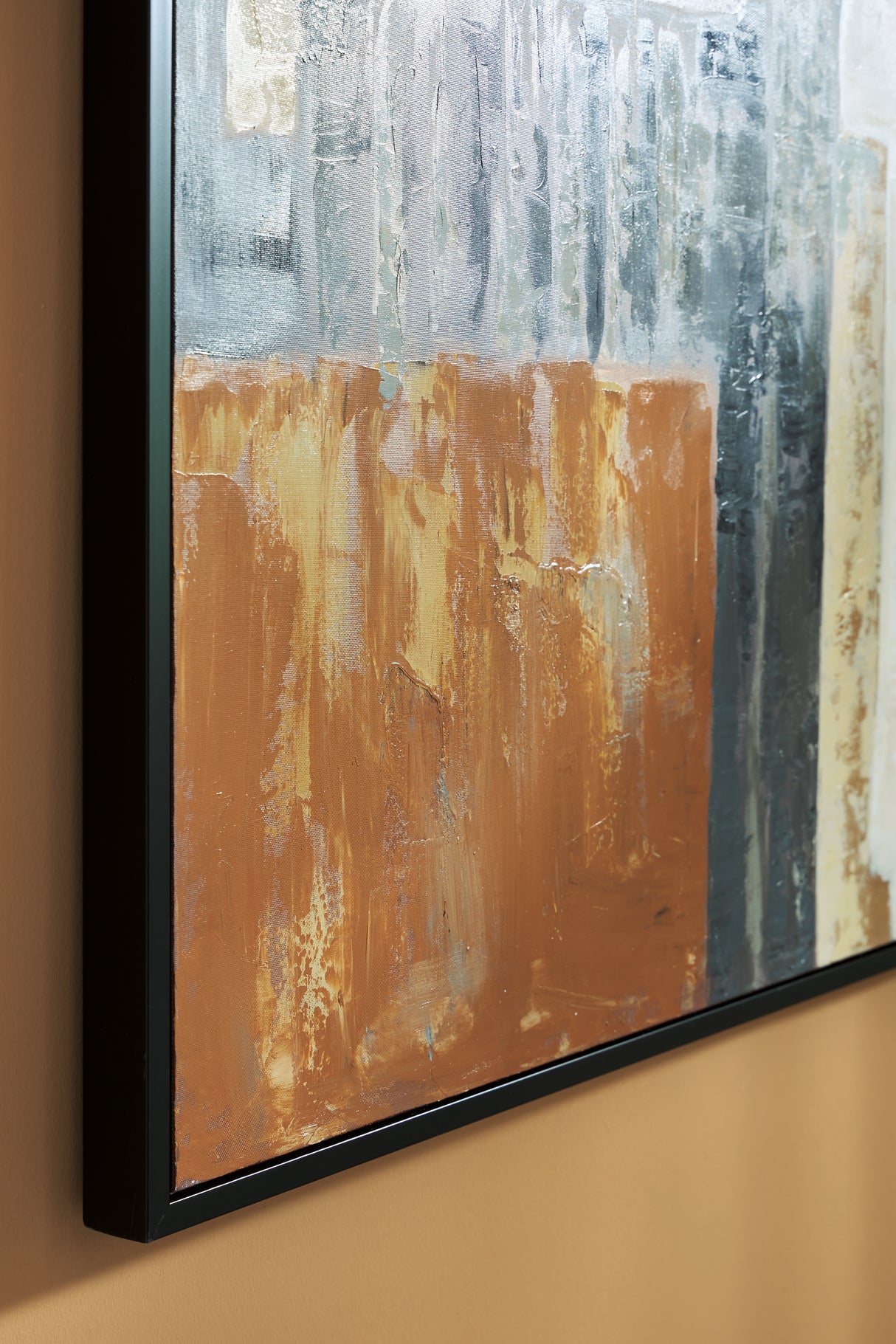 Howford Brown/Black/Gray Wall Art from Ashley - Luna Furniture