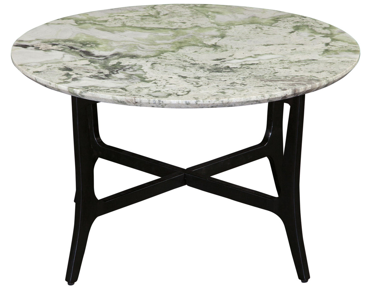 Hoxley Green Onyx 30″ Round Coffee Table from Steve Silver - Luna Furniture