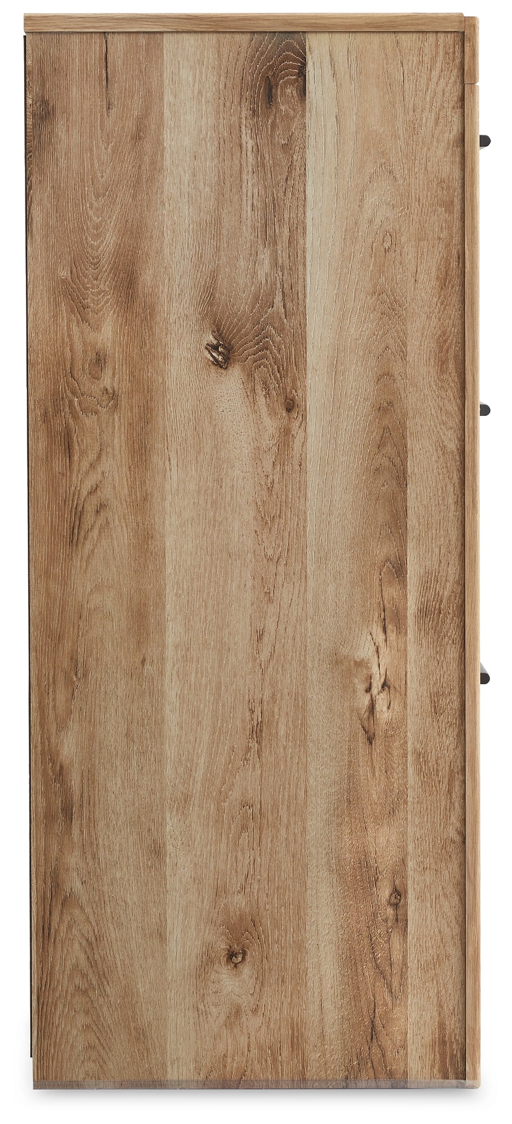 Hyanna Tan Brown King Panel Storage Bed, Dresser and 2 Nightstands from Ashley - Luna Furniture