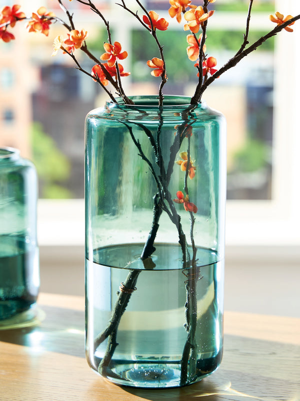 Inisland Teal Vase