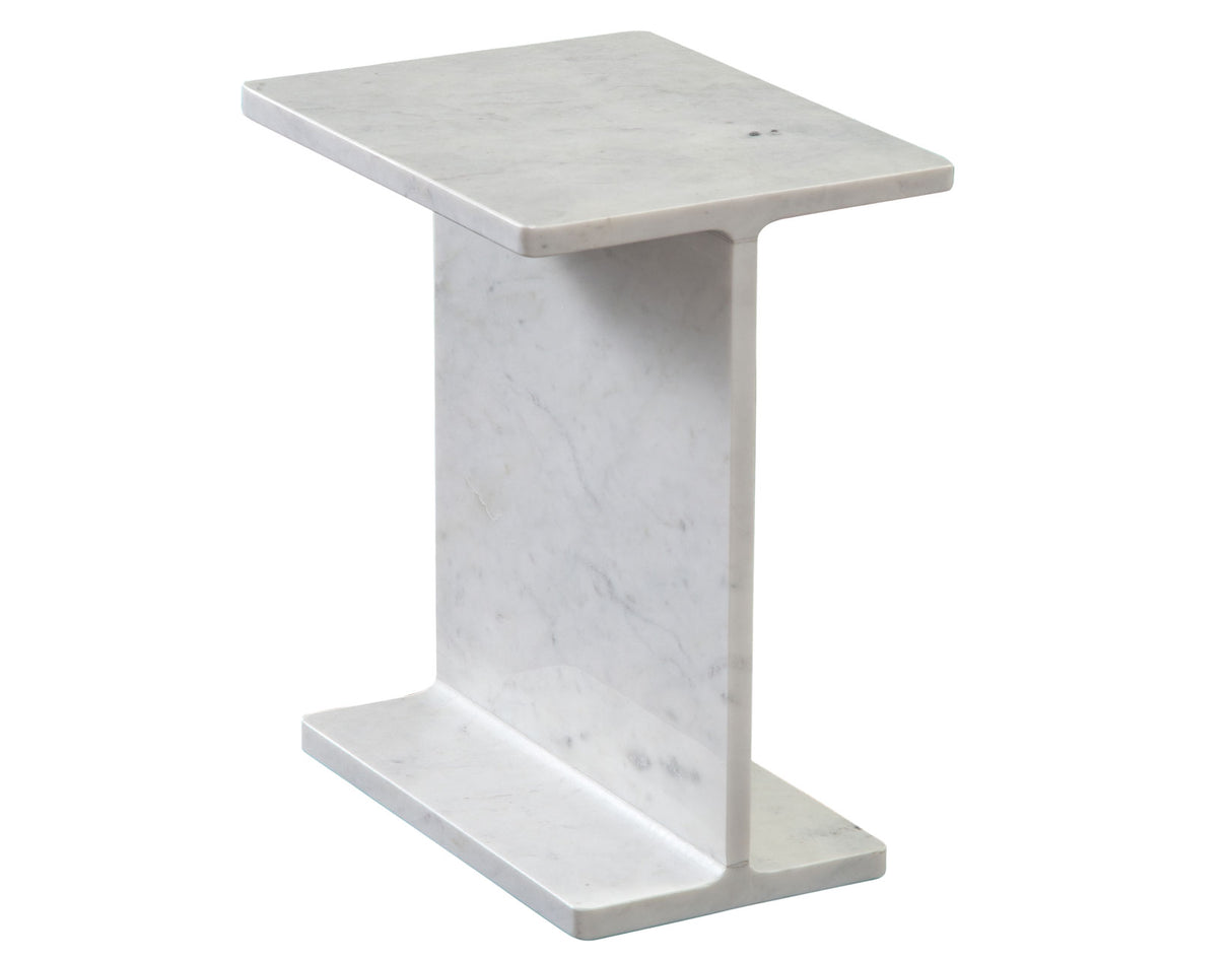 Irma Banswara White Marble Accent Table from Steve Silver - Luna Furniture