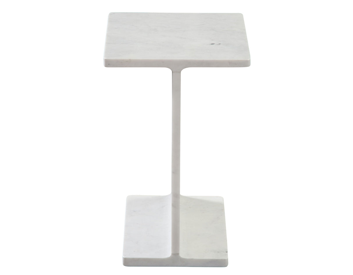 Irma Banswara White Marble Accent Table from Steve Silver - Luna Furniture