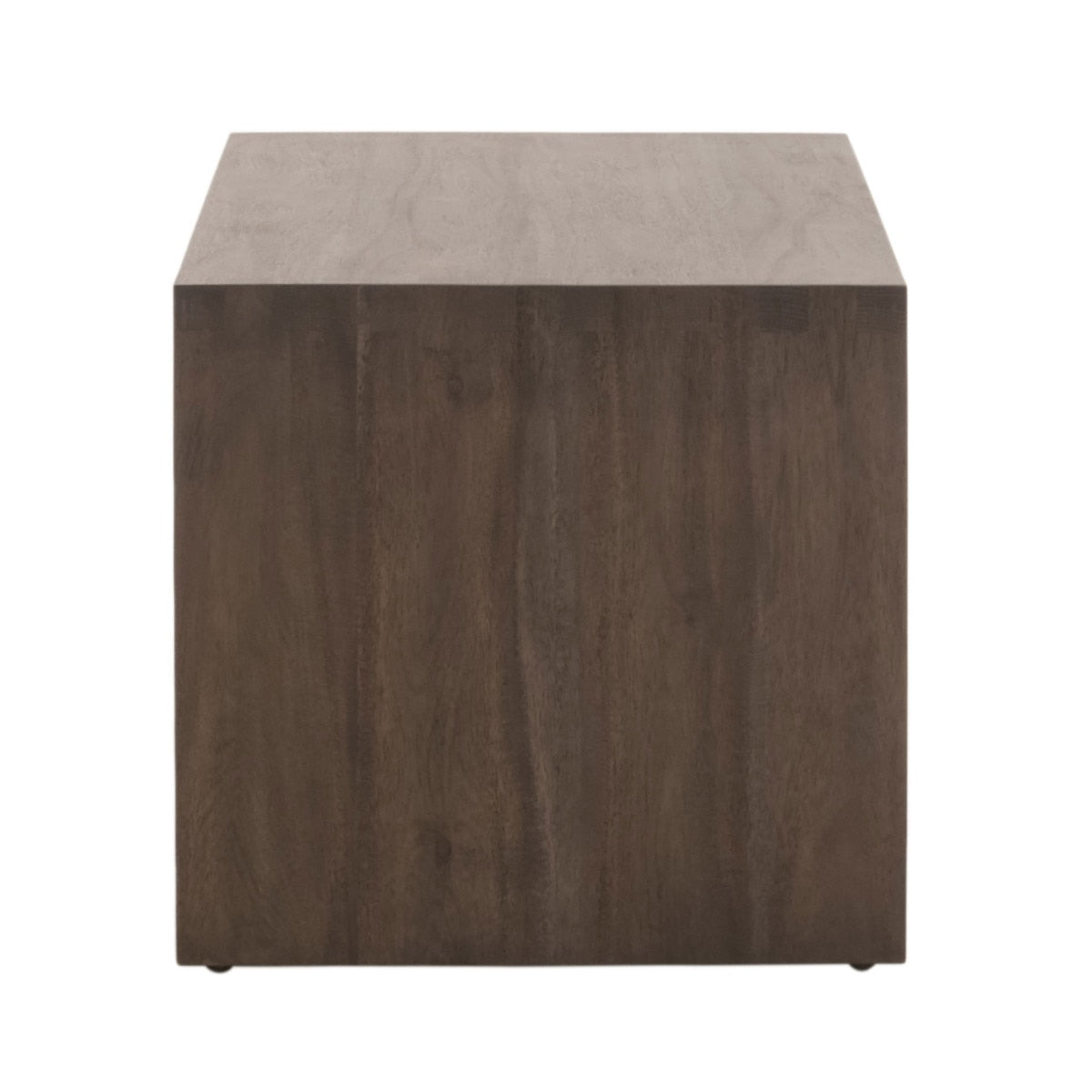 Dovetail Upholstered Coffee Table in Ivanhoe Toast, Burnished Brown Acacia from Essentials For Living - Luna Furniture