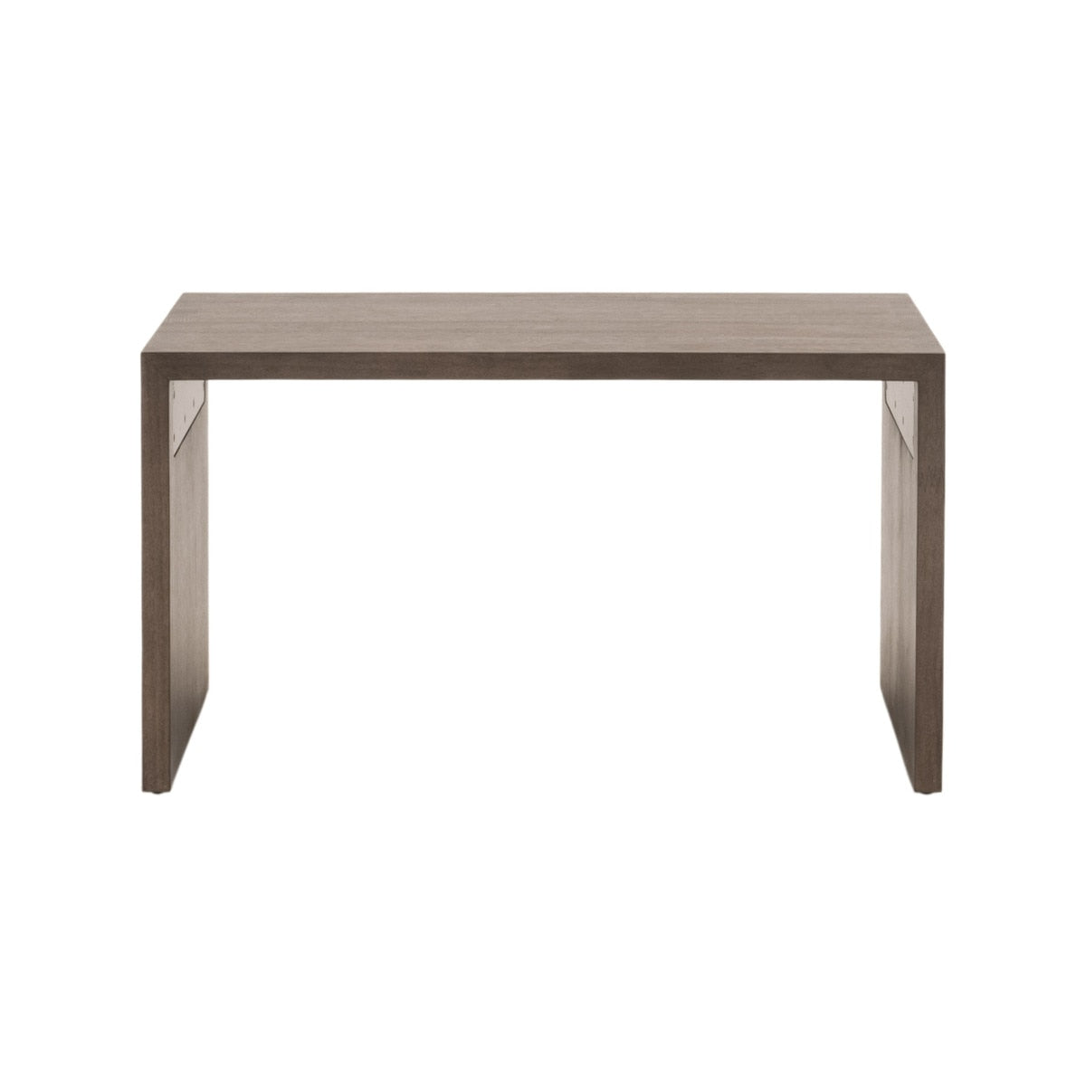 Dovetail Upholstered Coffee Table in Ivanhoe Toast, Burnished Brown Acacia from Essentials For Living - Luna Furniture