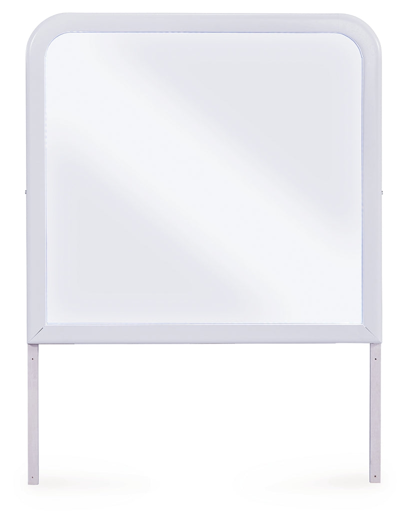 Jarlee White Bedroom Mirror (Mirror Only) from Ashley - Luna Furniture