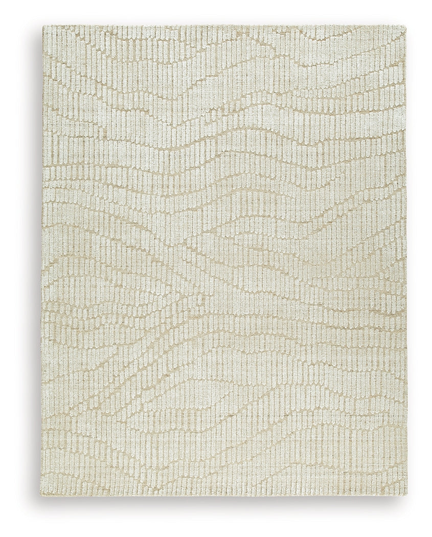 Jaseena Beige/Tan Large Rug from Ashley Furniture - Luna Furniture