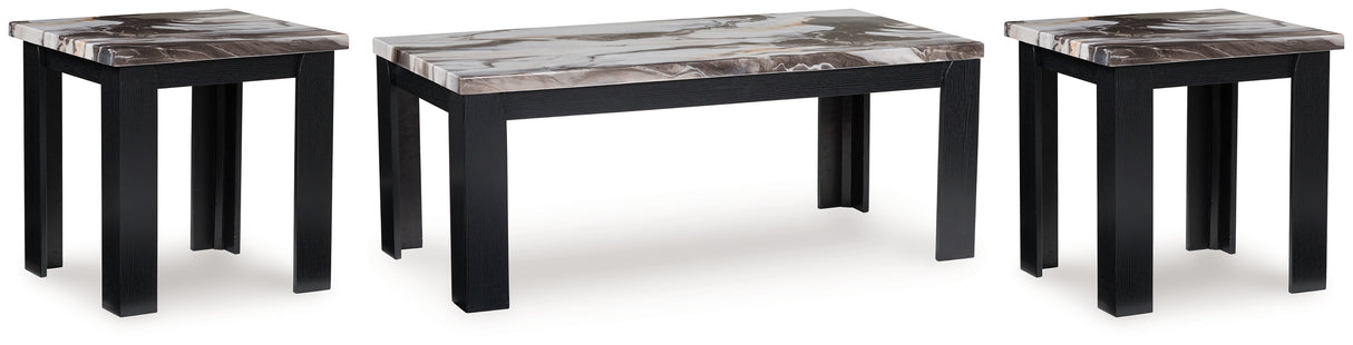 Jazmore Dark Brown Table (Set of 3) from Ashley - Luna Furniture