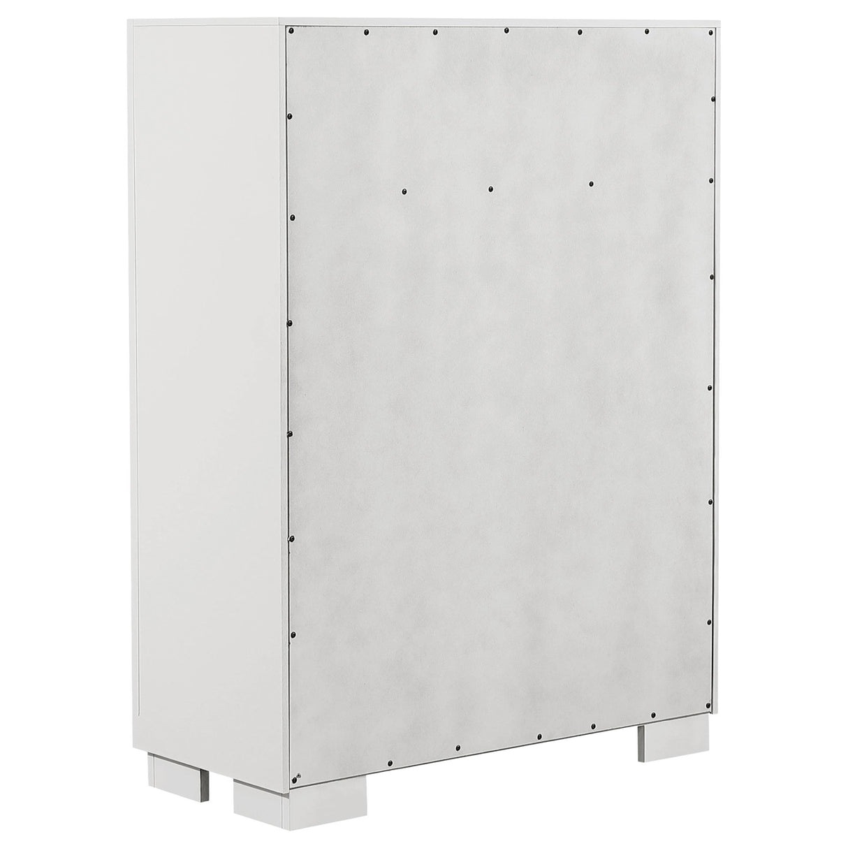 Jessica 5-piece Queen LED Bedroom Set Snow White from Coaster - Luna Furniture