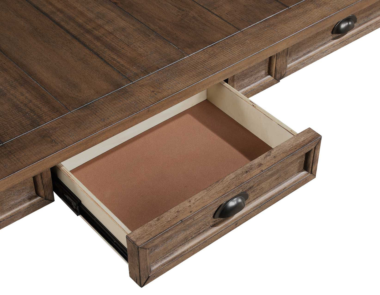 Joanna Caramel Brown Dining Room Set from Steve Silver - Luna Furniture