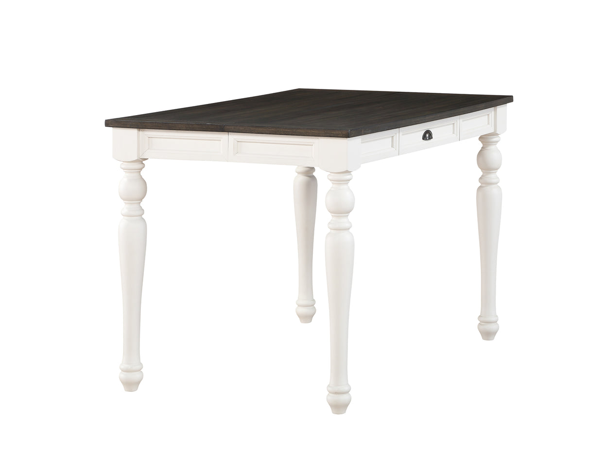 Joanna 7 Piece Counter Set(Counter Table & 6 Counter Chairs) from Steve Silver - Luna Furniture