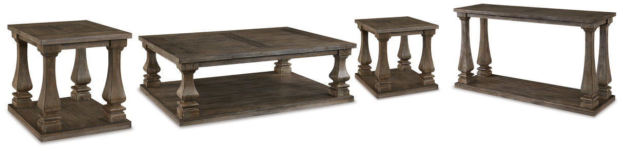 Johnelle Coffee Table, 2 End Tables and Sofa Table from Ashley - Luna Furniture