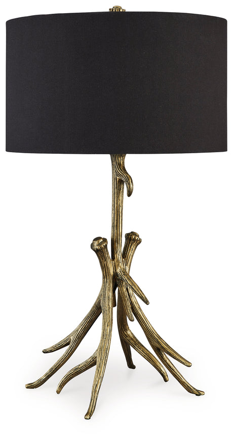 Josney Antique Gold Finish Table Lamp - L317034