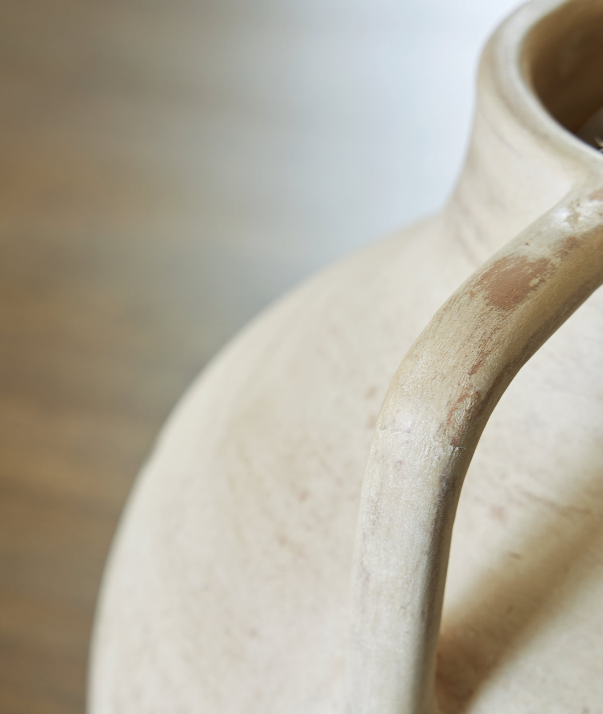 Justy Antique Beige Vase from Ashley Furniture - Luna Furniture