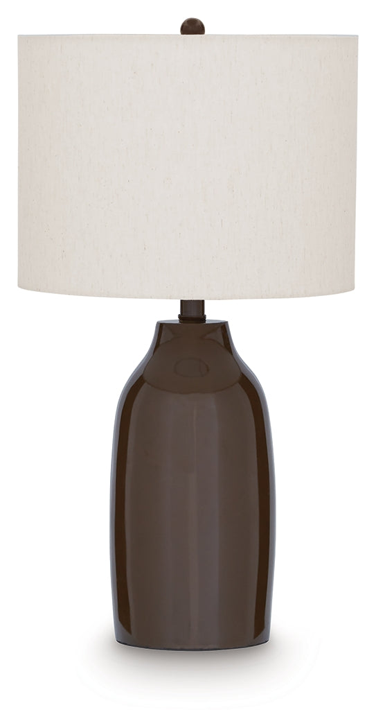 Jyler Brown Table Lamp from Ashley - Luna Furniture