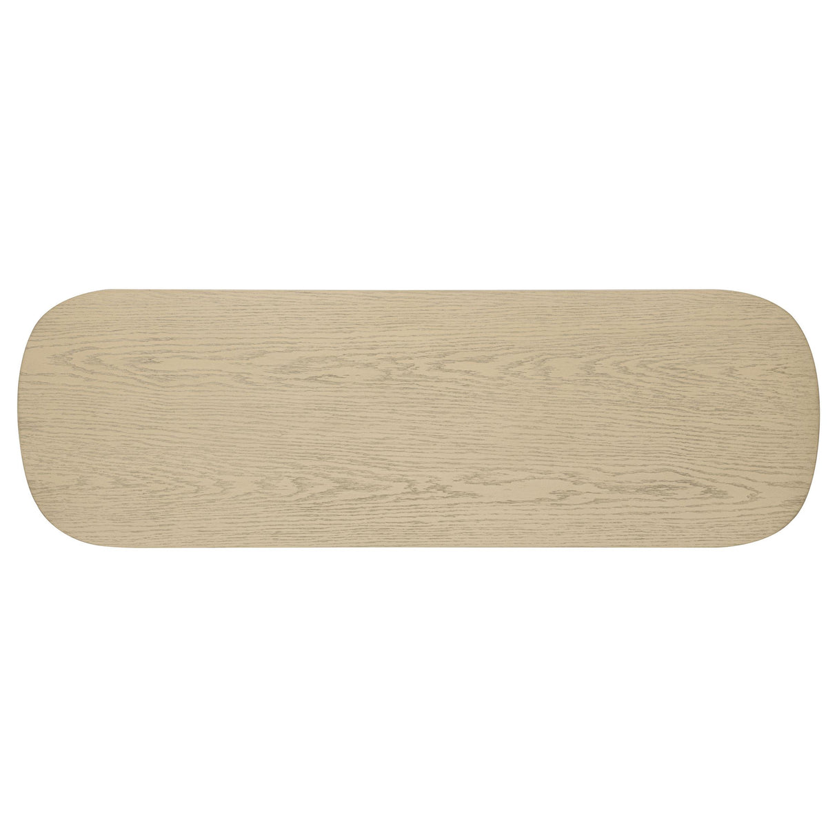 Kailani Beige Oak Coastal Sofa Console Table with Shelf from Coaster - Luna Furniture