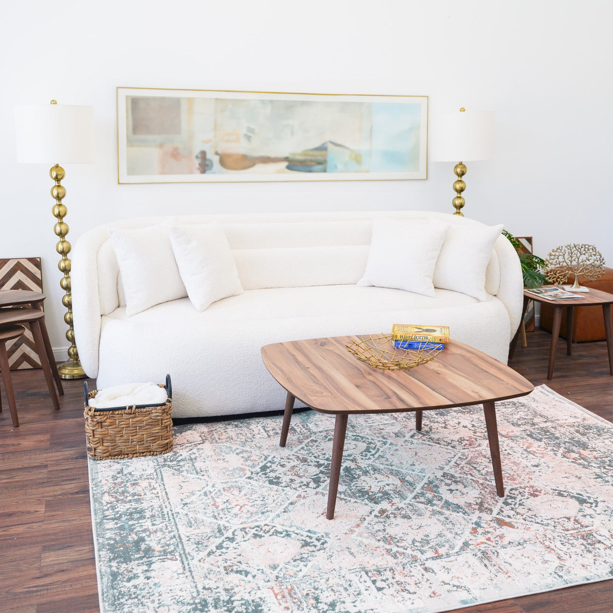 Kalen Walnut Center Table from Ashcroft Furniture - Luna Furniture