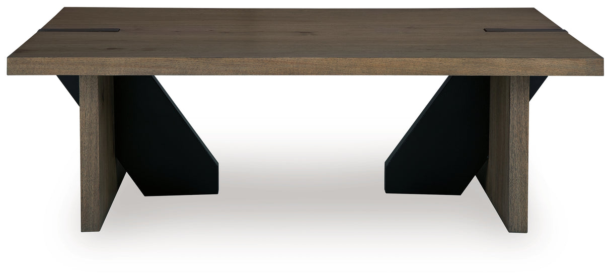 Kandinew Light Brown Coffee Table from Ashley Furniture - Luna Furniture