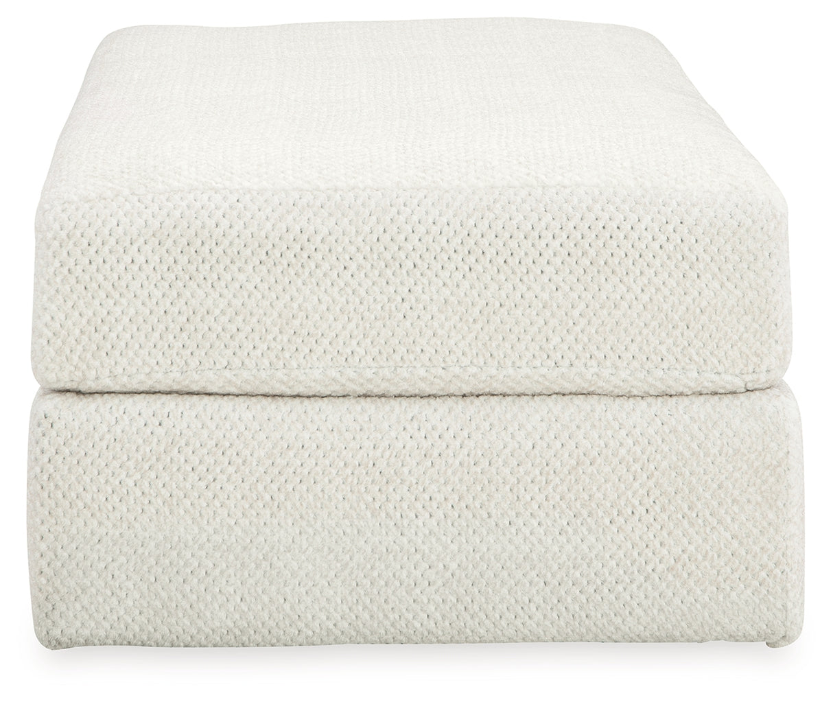 Karinne Chair and Ottoman in Linen from Ashley Furniture - Luna Furniture