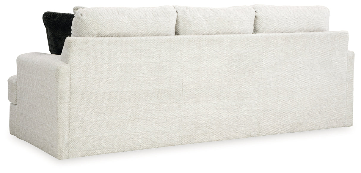 Karinne Sofa, Loveseat, Chair and Ottoman in Linen from Ashley - Luna Furniture